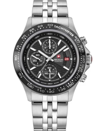 Ceas barbati  Watchman, culoare negru, dimensiune 40x40mm