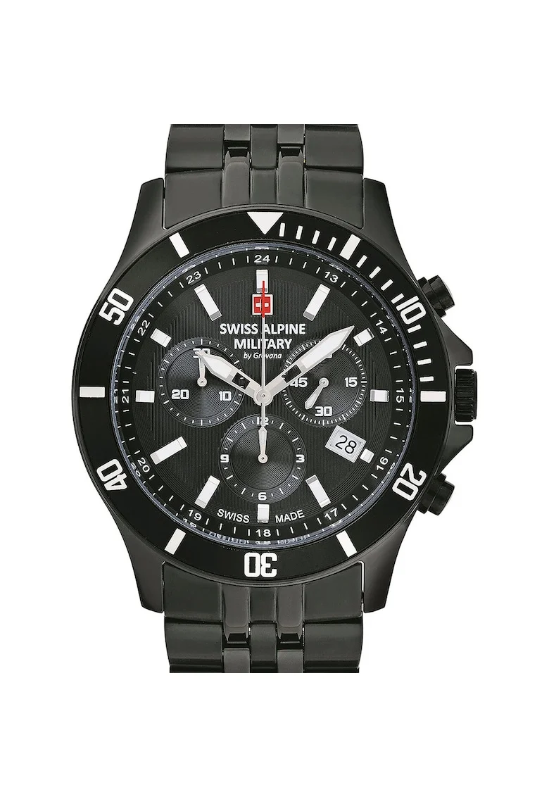 Ceas barbatesc  7022.9177, Quartz, 42mm, 10ATM, Negru