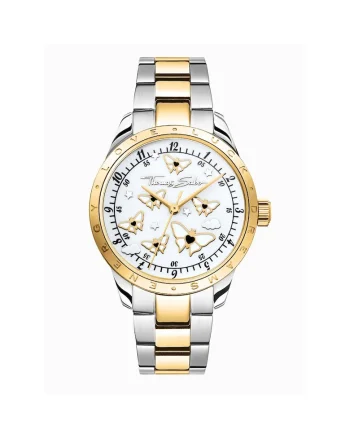 WA0433-291-202-34 Ladies Watch butterflies Bicolor 34mm 10ATM