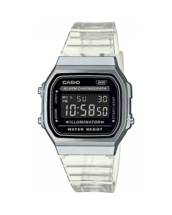 Ceas dama  A168XES-1BEF Quartz Argintiu