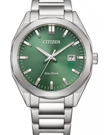 Ceas pentru femei si barbati  BM7620-83Y, verde, clasic, pentru inot