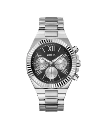 Ceas barbatesc  GW0703G1, Quartz, 46mm, argintiu, curea din otel argintie, 5ATM