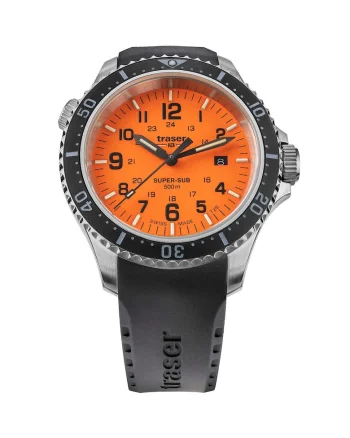 H3 109380 P67 T25 SuperSub orange 46 mm diver 50ATM