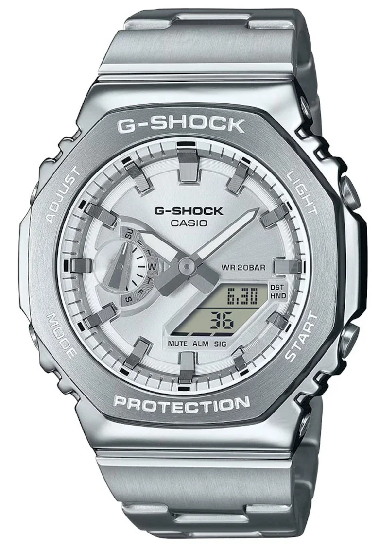 Ceas barbatesc  GM-2110, inox, 11.8mm