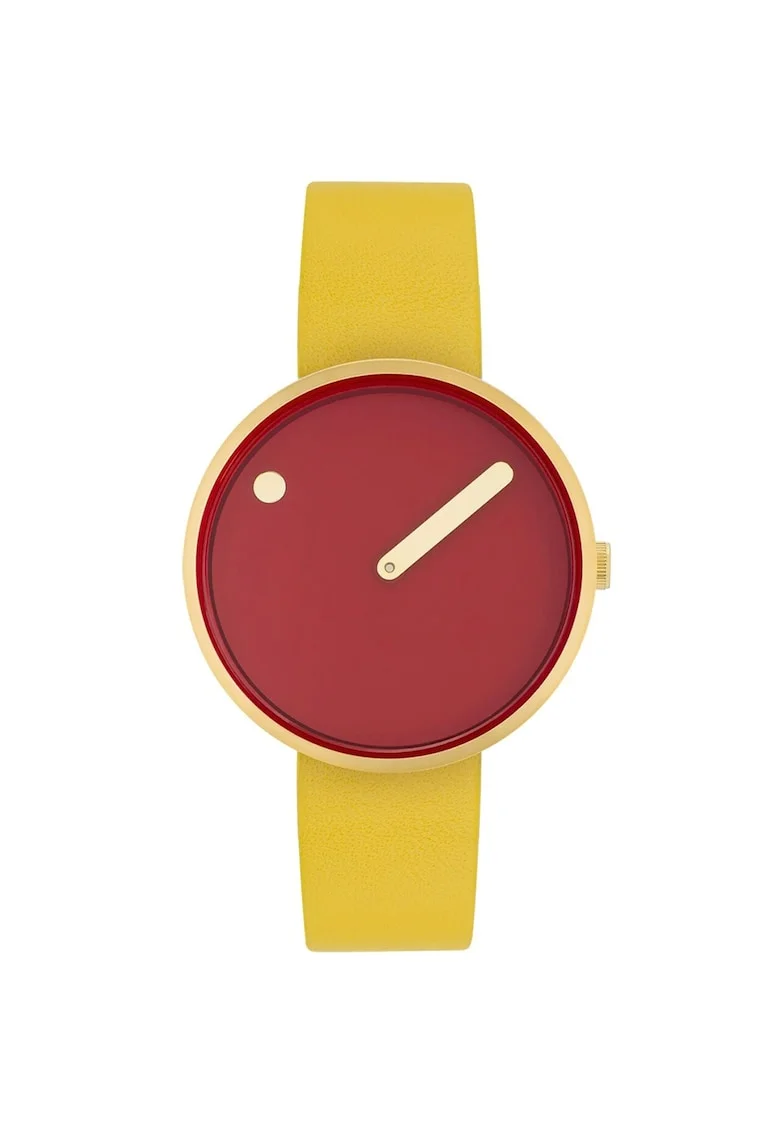 34097-6114G Unisex Cinnamon Red 34mm 5ATM