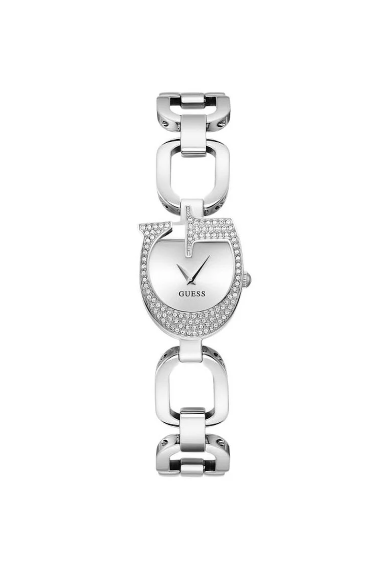 Ceas dama  GIA GW0683L1, quartz, argint, 22mm, bratara inox
