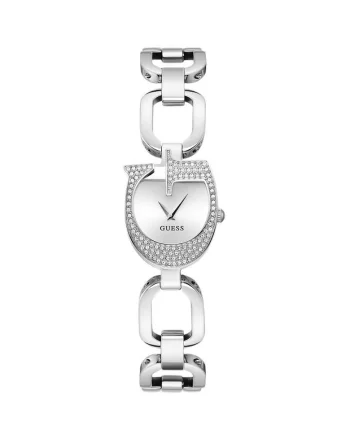 Ceas dama  GIA GW0683L1, quartz, argint, 22mm, bratara inox