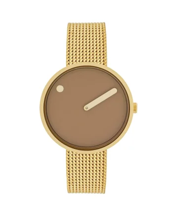 34002-0914G Cappuccino Brown 34mm 5ATM