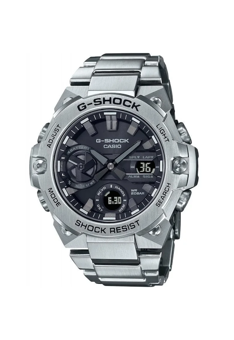 Ceas barbatesc  GST-B400D-1AER Quartz Argintiu