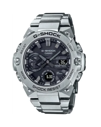 Ceas barbatesc  GST-B400D-1AER Quartz Argintiu