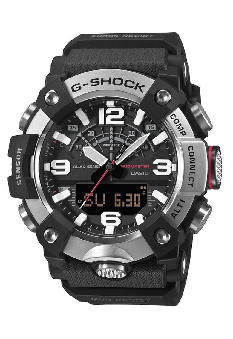 Ceas barbati  Master of G Land Mudmaster Bluetooth negru 55x56mm