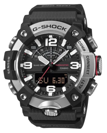 Ceas barbati  Master of G Land Mudmaster Bluetooth negru 55x56mm