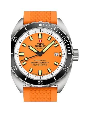 Ceas barbatesc Swiss Military SMA34100.10, Automatic, 42mm, 30ATM