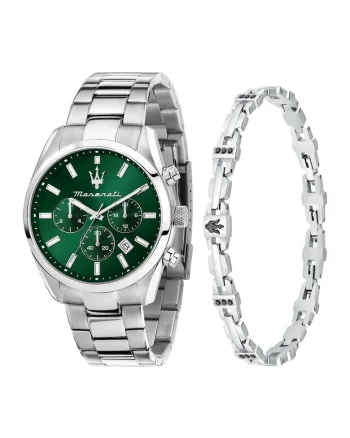 Ceas  R8853151017 Attrazione cu Cadran Verde Emerald si Bratara din Otel Inoxidabil