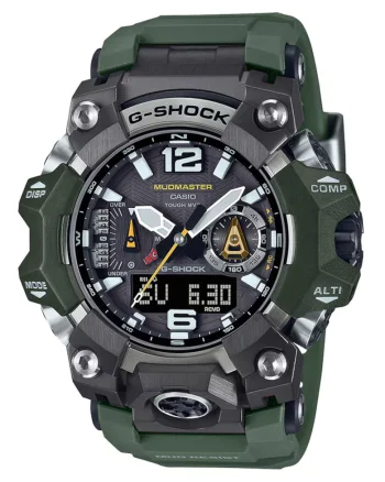 Ceas barbati  Mudmaster GWG-B1000-3AER verde/negru, Bluetooth, solar, 200m apa