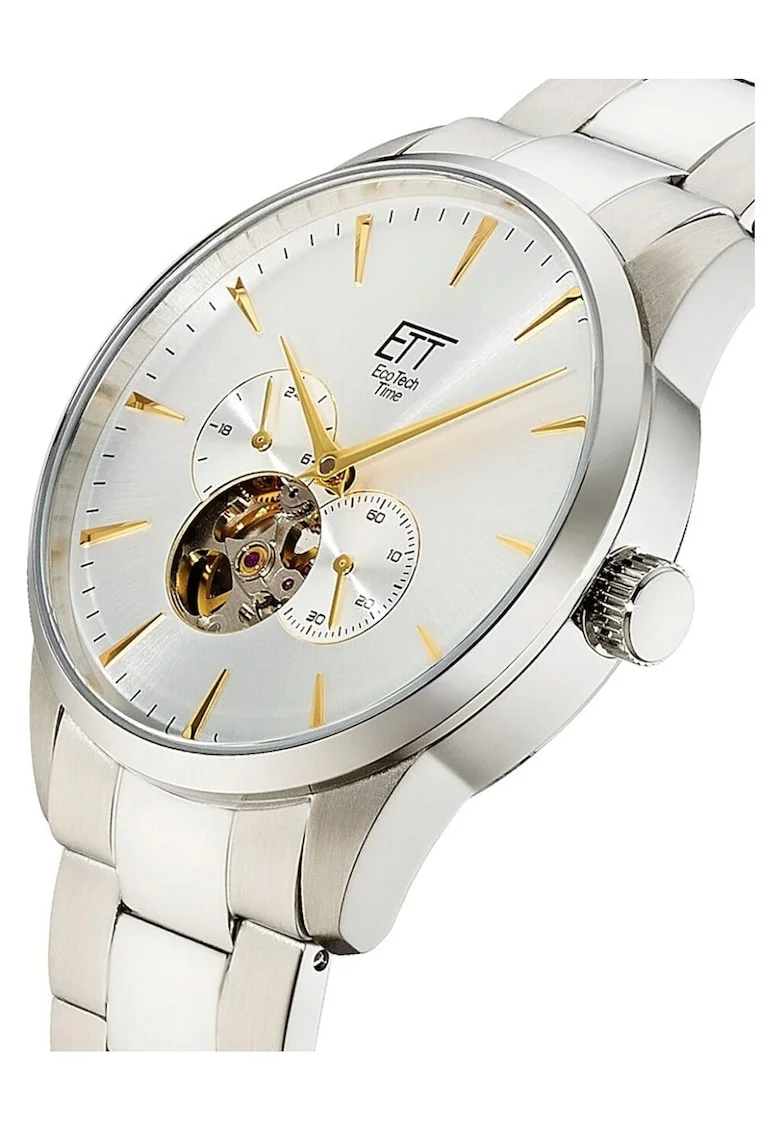 Ceas barbaesc  EGS-40401-41M, automat, argintiu, 40mm