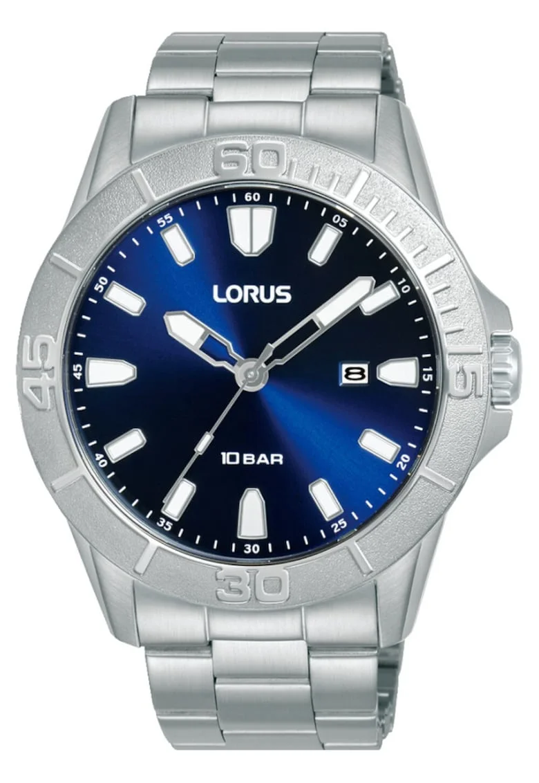 Ceas barbatesc  RH941QX9, rezistent la apa, argintiu