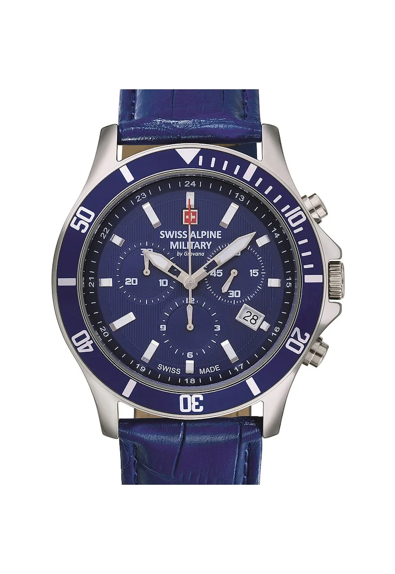 Ceas barbatesc  7022.9535, Quartz, 42mm, 10ATM, Argintiu