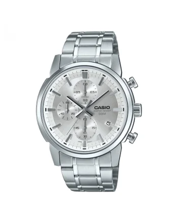 Ceas barbati,  Collection MTP-E MTP-E510D-7AVDF, Inox, Argintiu