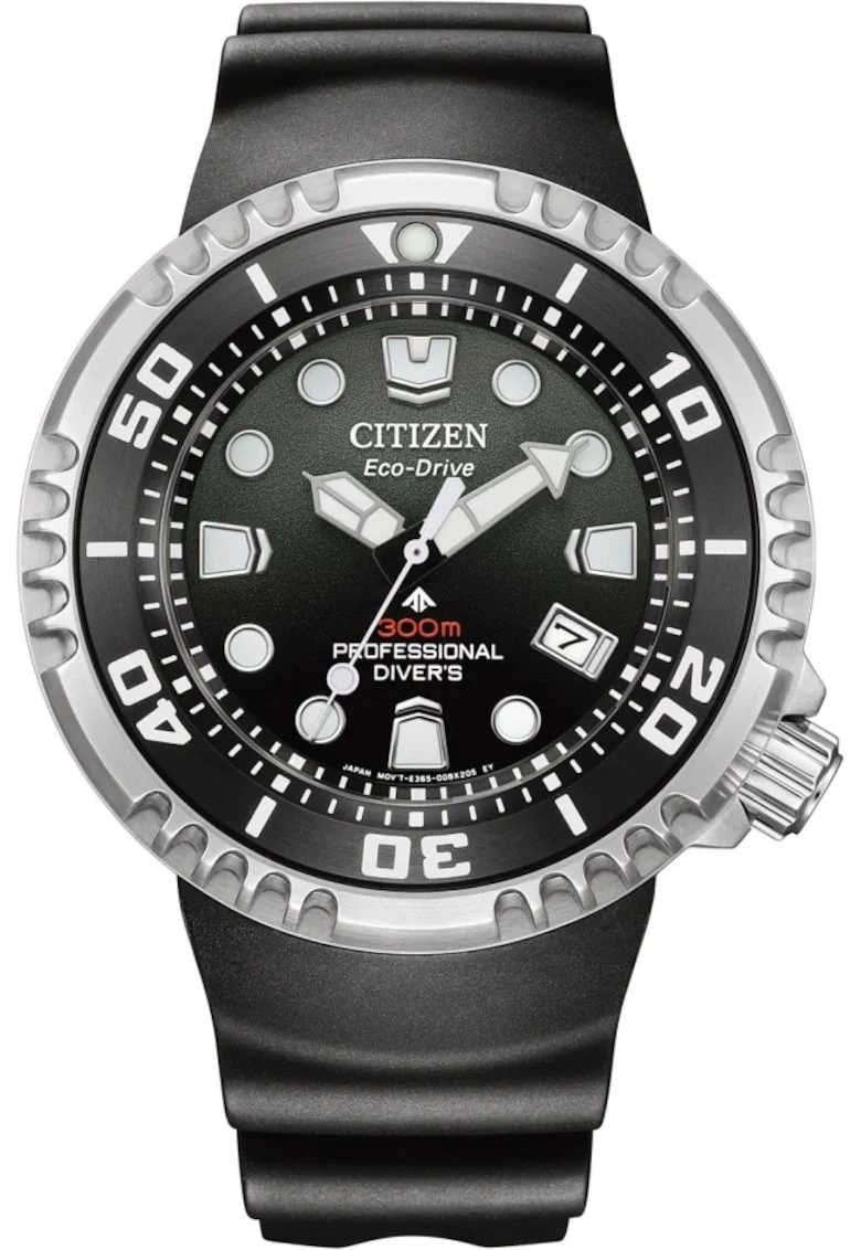 Ceas barbati  BN1024-01E, negru, curea cauciuc, set scufundari, 42mm
