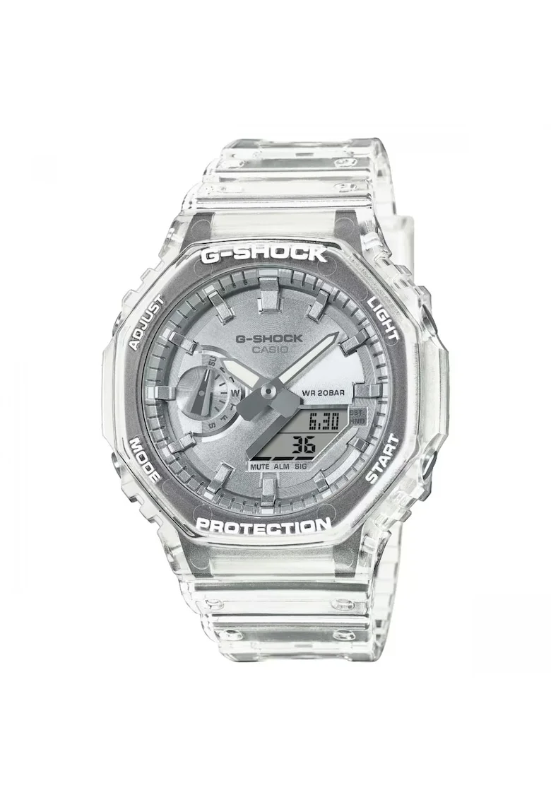 Ceas Barbati,  Classic, carbon, 48mm, rezistent la apa 20atm