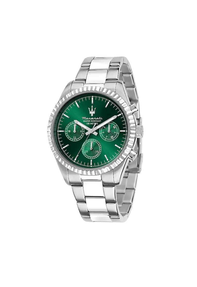 Ceas  Competizione R8853100044, Multifunction, carcasa 43mm, cadran verde