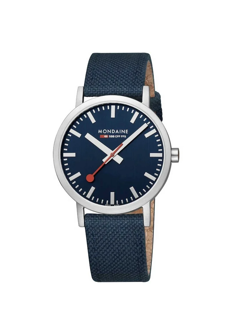 Ceas barbatesc  Quartz, 40mm, 3ATM, Albastru