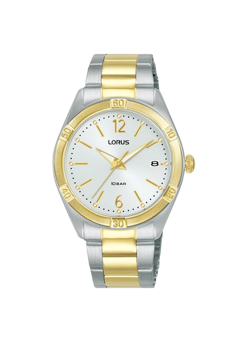 Ceas dama  RH980QX9 Quartz Argintiu, Auriu