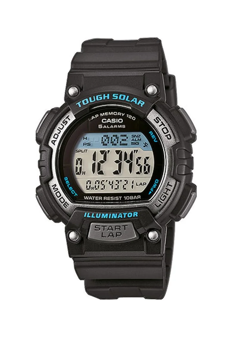Ceas quartz digital, Negru