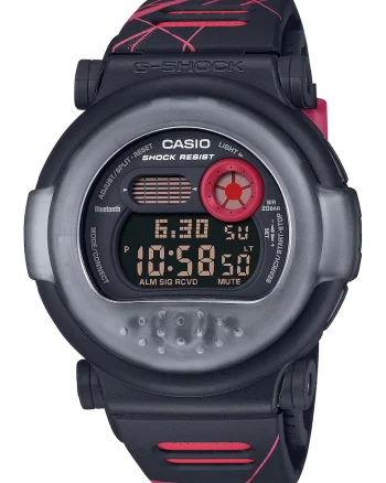Ceas cu functii multiple G-Shock, Negru/Rosu