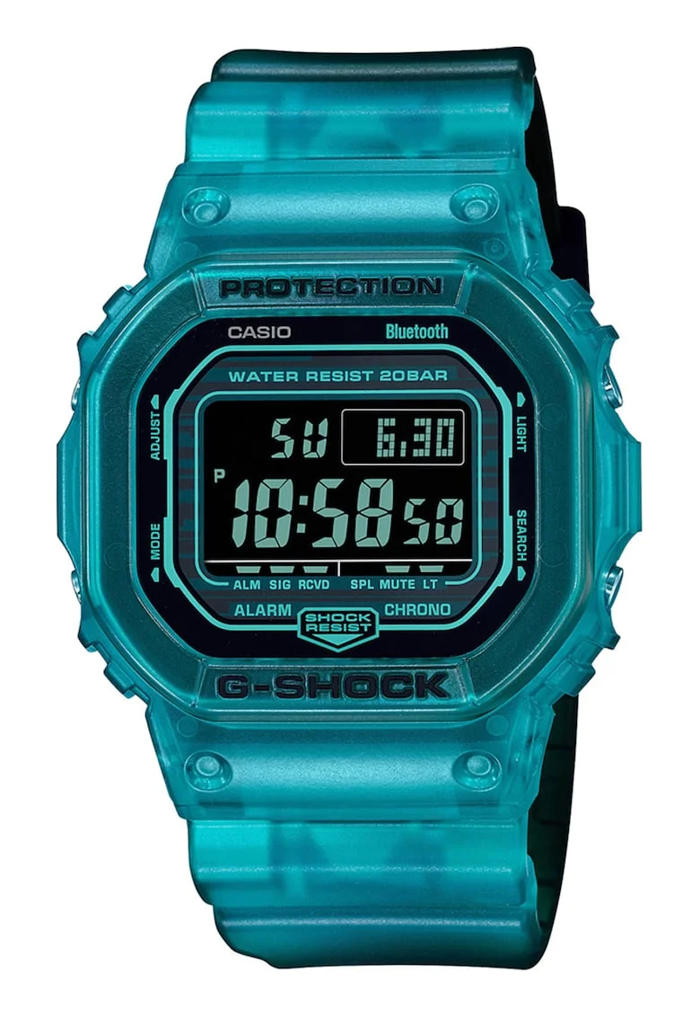 Ceas digital G-Shock, Albastru petrol