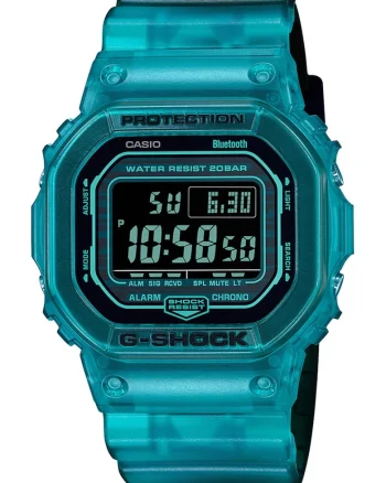 Ceas digital G-Shock, Albastru petrol