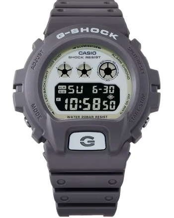 Ceas digital cu cadran iluminat G-Shock, Gri inchis
