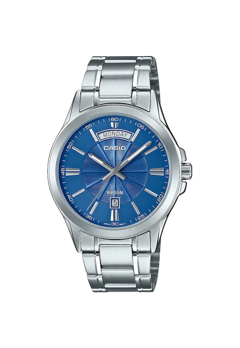 Ceas barbatesc  MTP-1381D-3A, Albastru