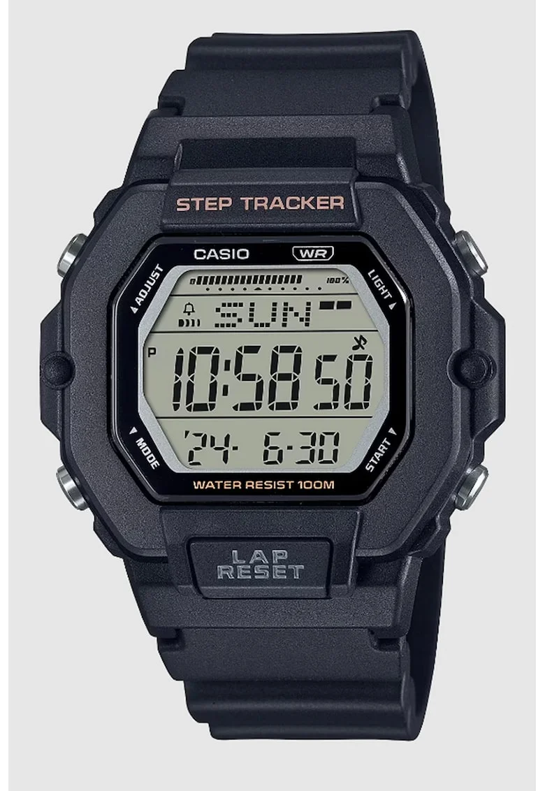 Ceas quartz digital, Negru