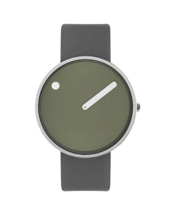 Ceas barbatesc  Quartz, 40mm, 5ATM, Gri