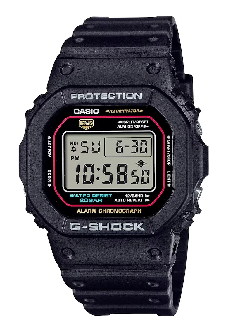Ceas digital G-Shock, Negru