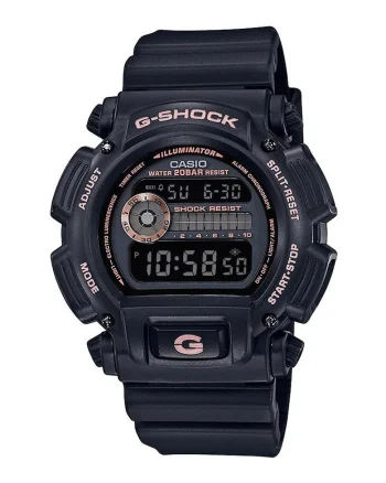 Ceas cronograf G-Shock, Negru