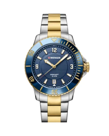 Ceas de dama  01.0621.114, Quartz, 36mm, 20ATM, Argintiu