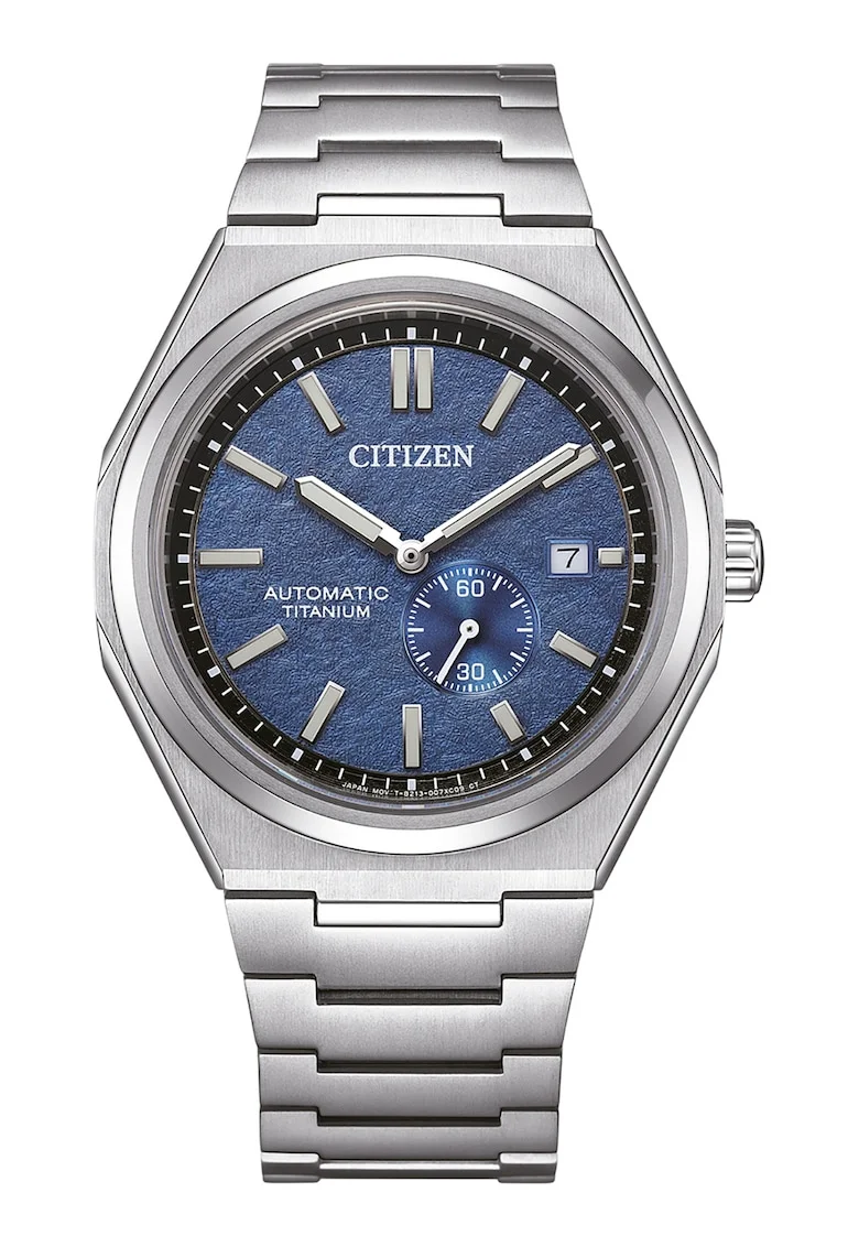 Ceas automatic din titan, Argintiu