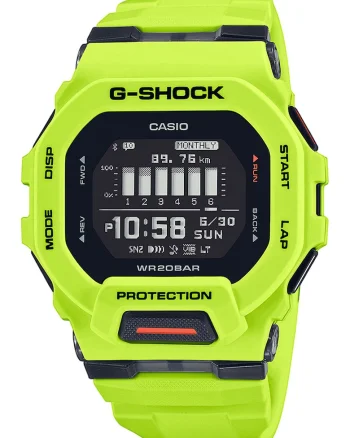 Ceas digital G-Shock, Verde neon