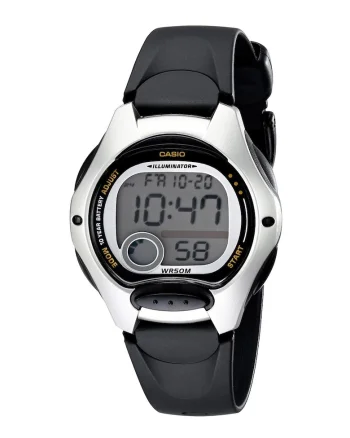Ceas digital, Negru