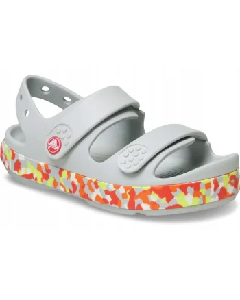 Sandale copii  Crocband Cruiser, gri, Gri/Multicolor