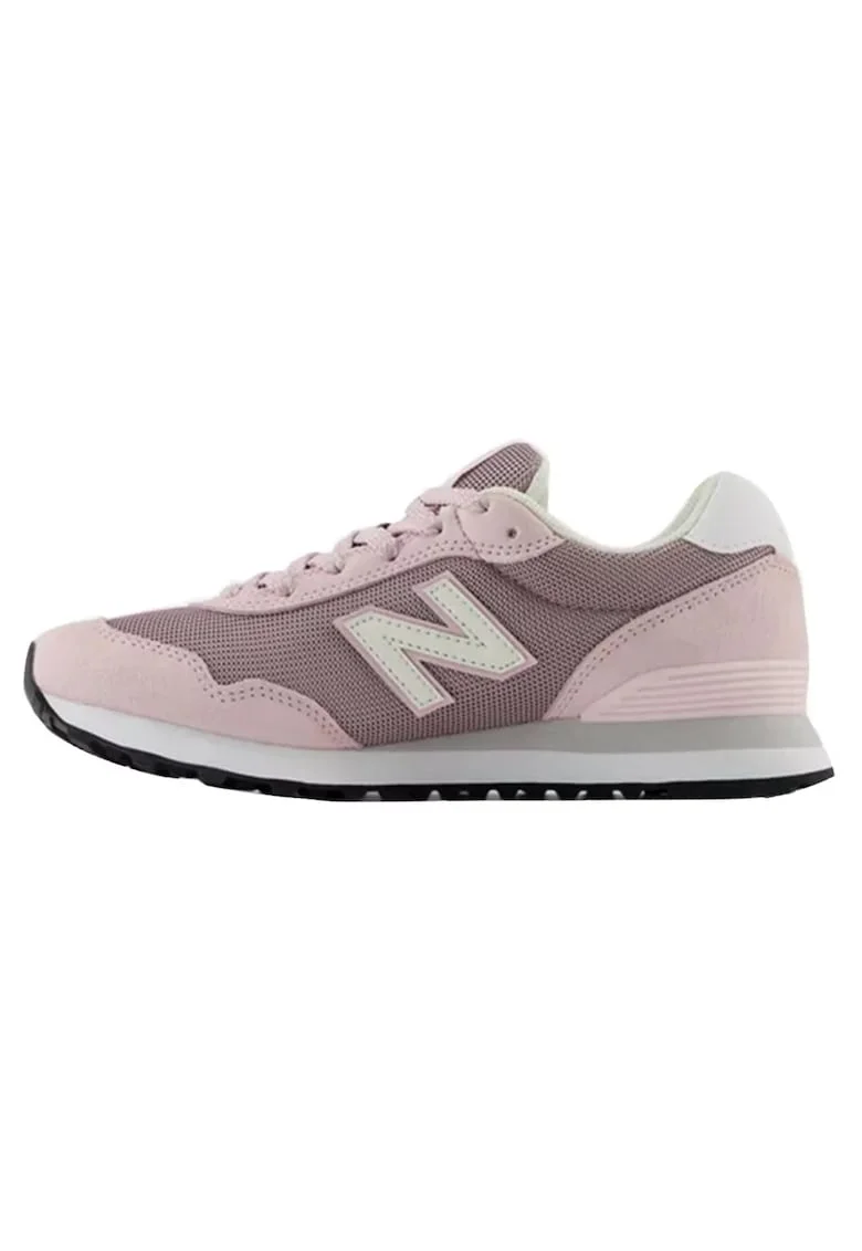 Pantofi sport din piele cu sireturi, Roz