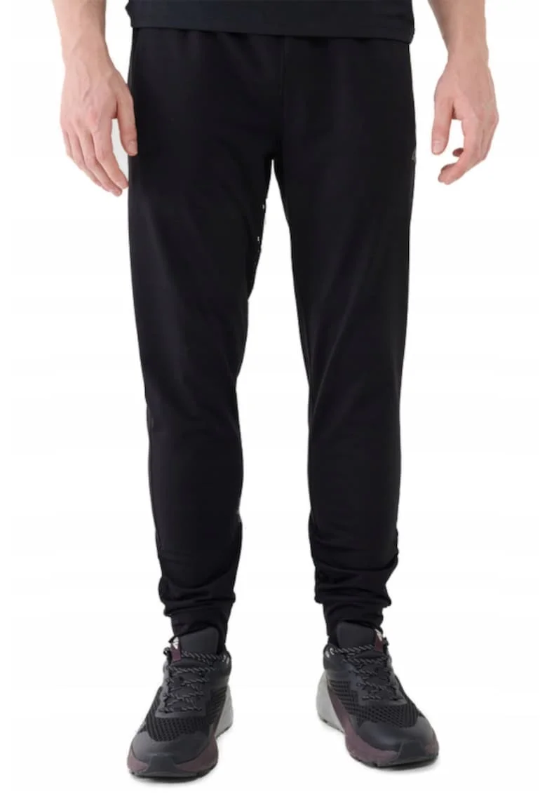 Pantaloni de trening cu buzunare, Negru