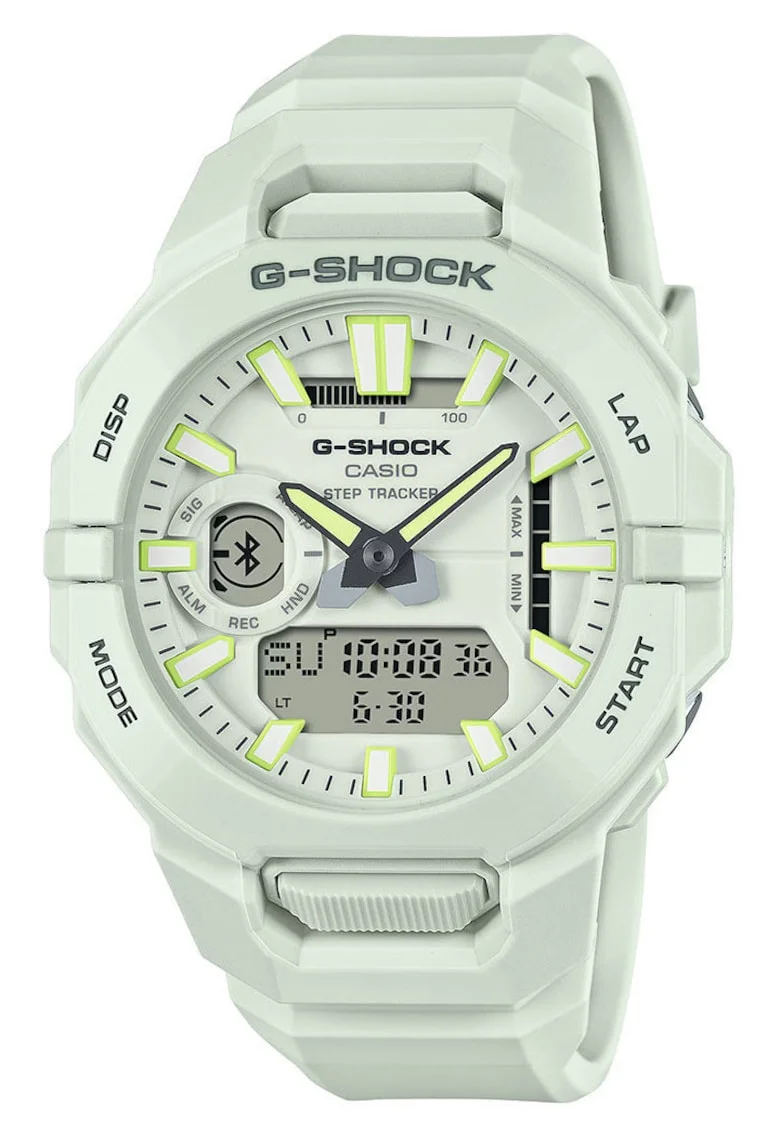 Ceas Smartwatch  GBA-950 alb cauciuc 48x52mm