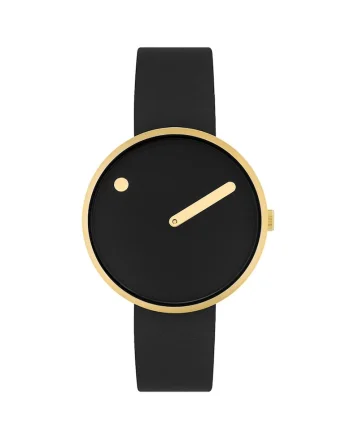 34087-0114G Unisex Black Bio Based 34mm 5ATM