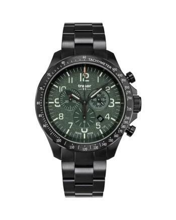 Ceas barbatesc  109464, Quartz, 46mm, 10ATM, Negru