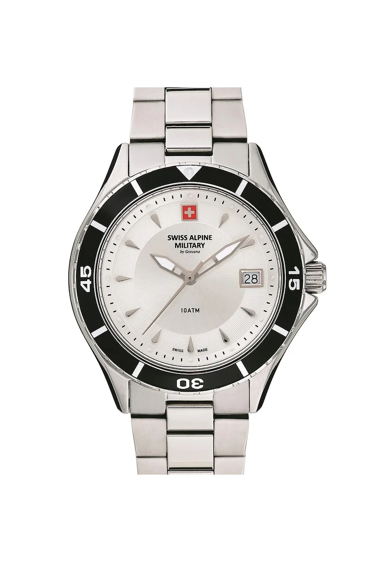 Ceas de dama  77.401.132, Quartz, 36mm, 10ATM, Argintiu