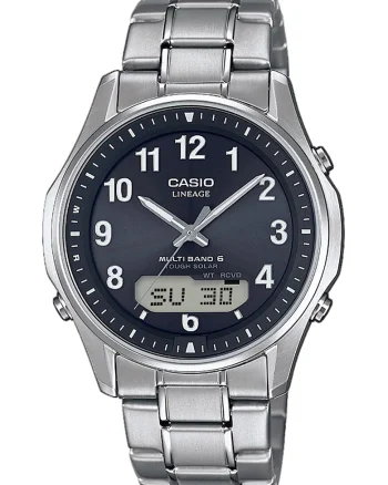 Ceas quartz din titan, Argintiu
